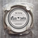 AAEB-45130-5-34 BlackSmith 45/130 5 string coated bass strings in vacuum sealed packaging