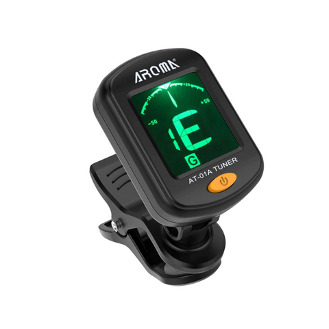 AT-01A guitar tuner with green display