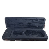 CRA400VFBK violin case with black faux fur interior