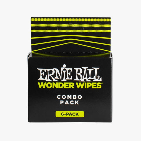 Ernie Ball Wonder Wipes combo multi 6 pack