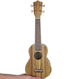 PERSIAN UKS-ZEBRA soprano ukulele front view