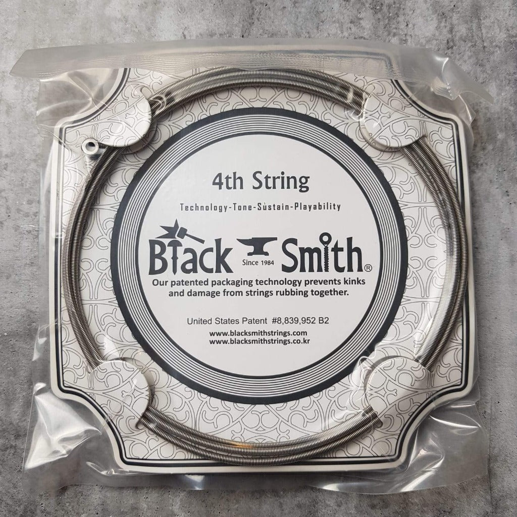 Blacksmith 45/100 Coated Nickel Round Wound 4 String Bass Strings ...