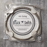 AAEB-45105-4-34 Blacksmith 45/100 coated bass strings in vacuum sealed packaging