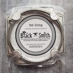 AAEB-45130-5-34 BlackSmith 45/130 5 string coated bass strings in vacuum sealed packaging