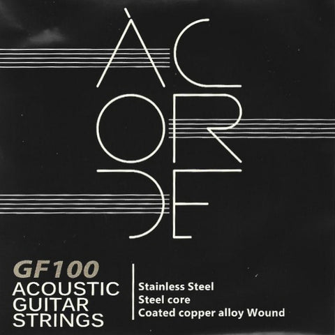 Acorde Acoustic Guitar strings Front