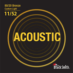 BR-1152 BlackSmith 11/52 Custom Light 80/20 Bronze Strings Packet