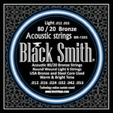 BlackSmith 12/53 80/20 Bronze Acoustic Guitar Strings - Light BR-1253