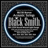 BR-1254 BlackSmith 1254 bronze acoustic strings front of packet