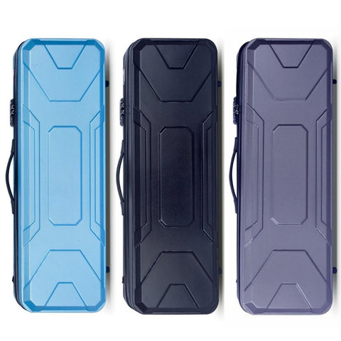 CRA400VF Crossrock rectangular case pictured in turquoise, black and dark grey