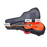 CRSG206CBK Crossrock classical guitar gig bag internal dimensions