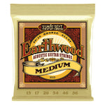 Ernie Ball Earthwood Acoustic Guitar Strings 13/56 Medium gauge in brown packaging