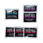 Ernie Ball wonder wipes in individually sealed sachets