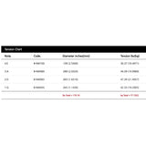 NW45100-4-34 BlackSmith 45100 bass strings tension chart