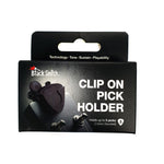 COPBH BlackSmith Clip On Pick Holder in Black front of packet shown